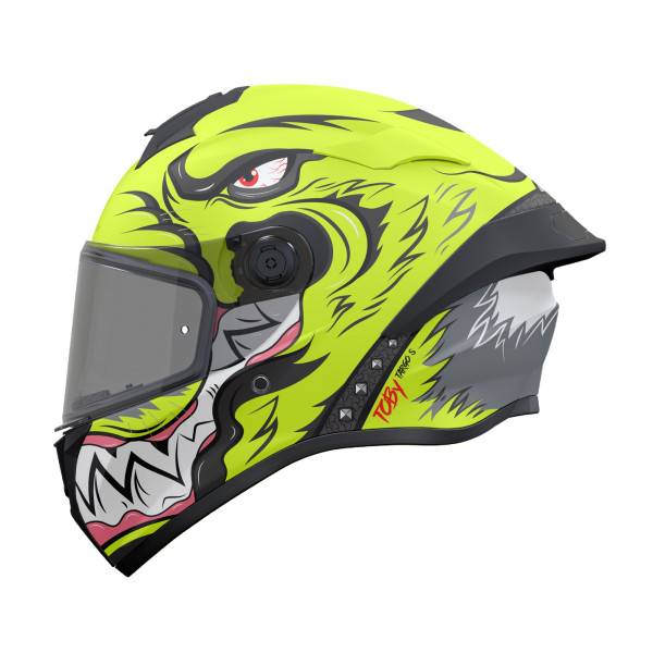MT Helmets MT Targo S Toby C3 Matt Fluo Yellow